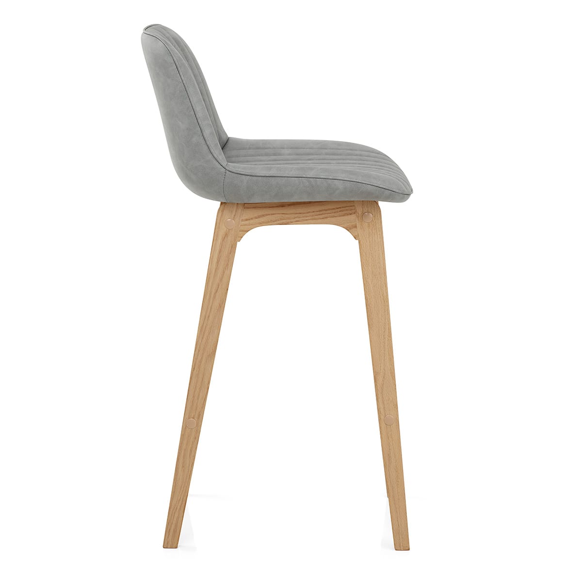 Sgabello Ecopelle - Cove Grigio