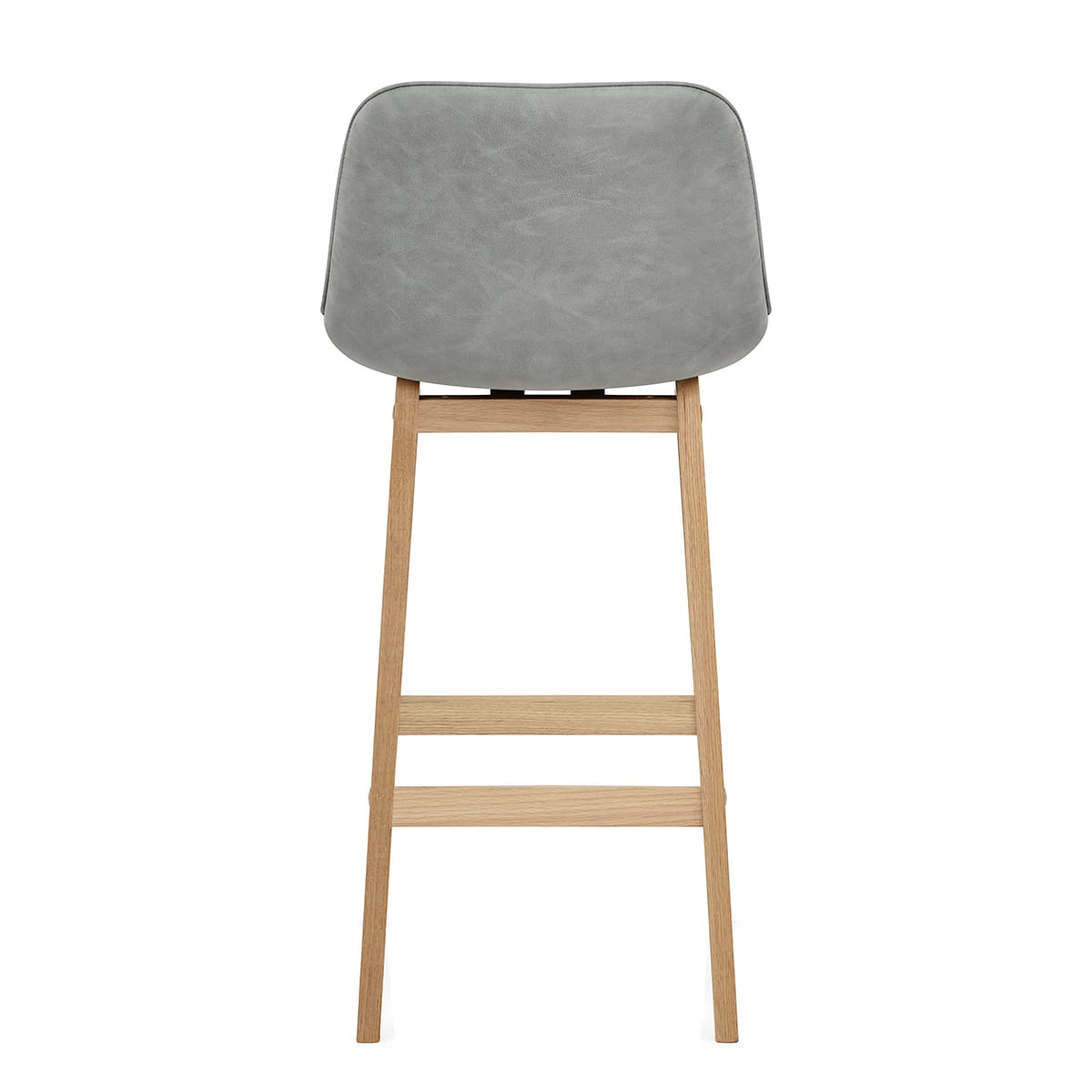 Sgabello Ecopelle - Cove Grigio