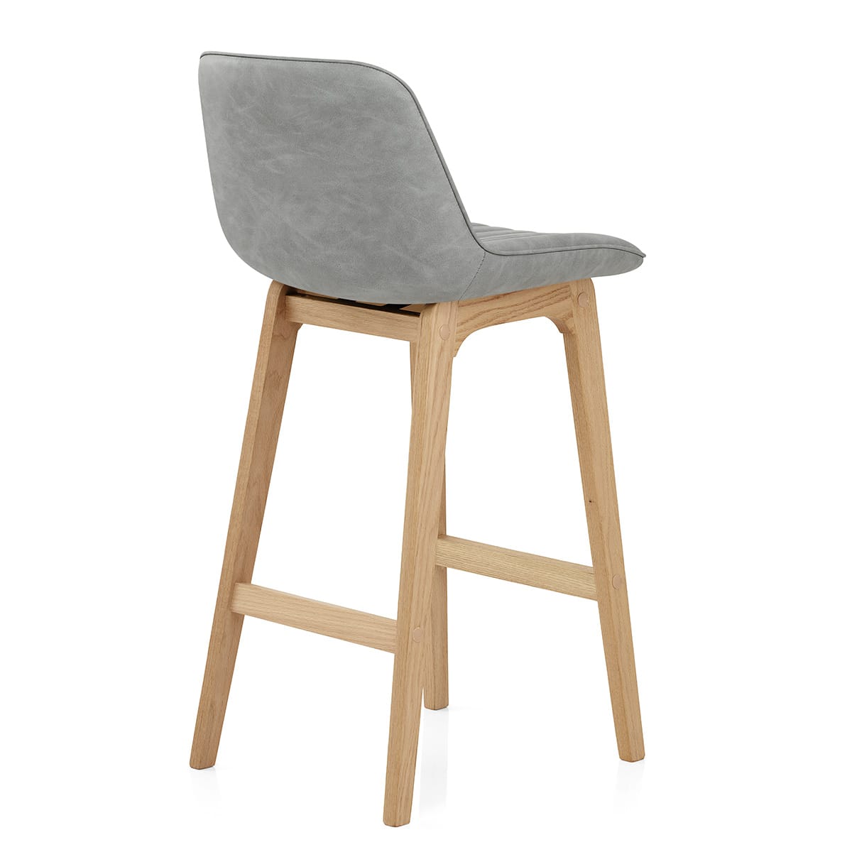 Sgabello Ecopelle - Cove Grigio