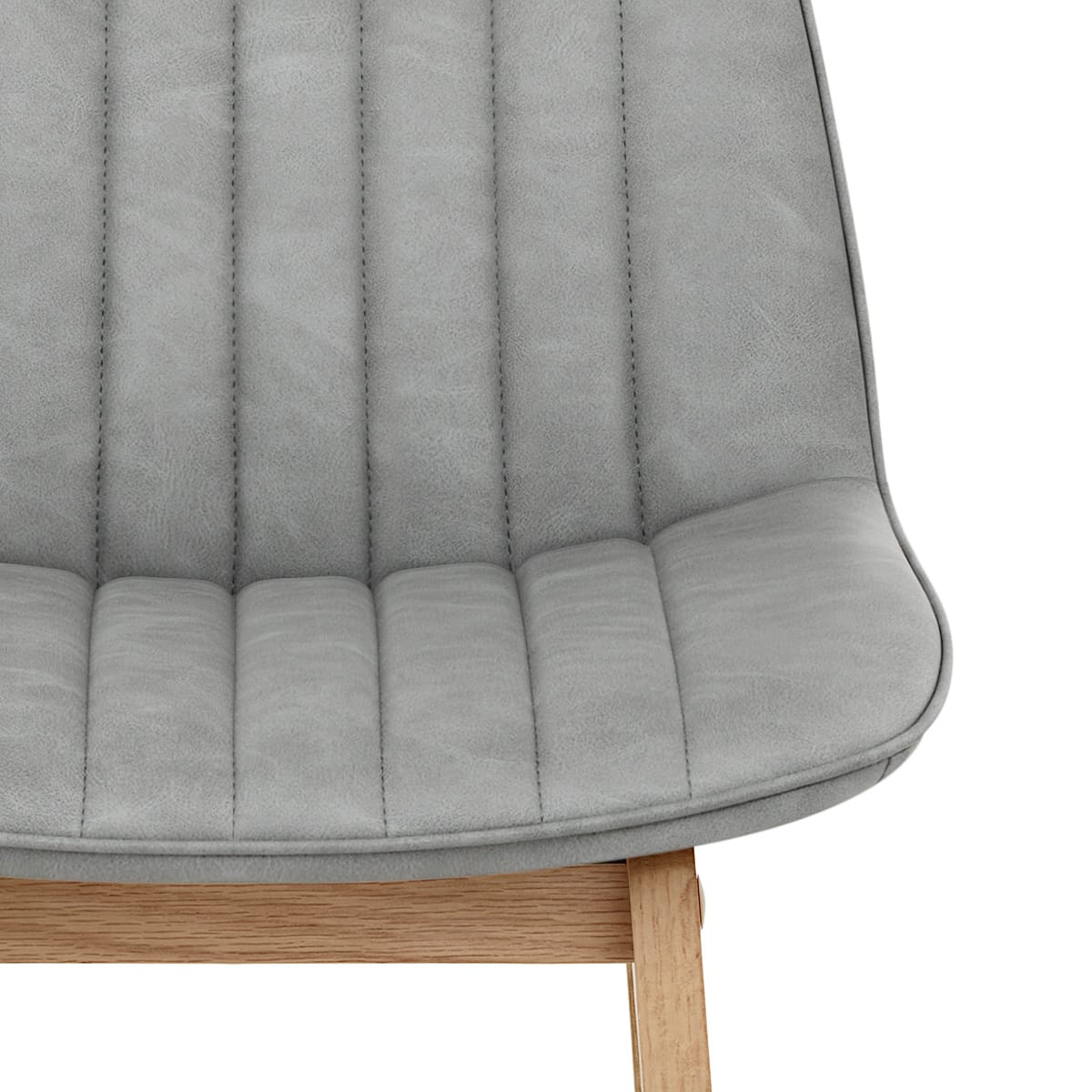 Sgabello Ecopelle - Cove Grigio