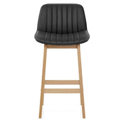 Sgabello Ecopelle - Cove Nero