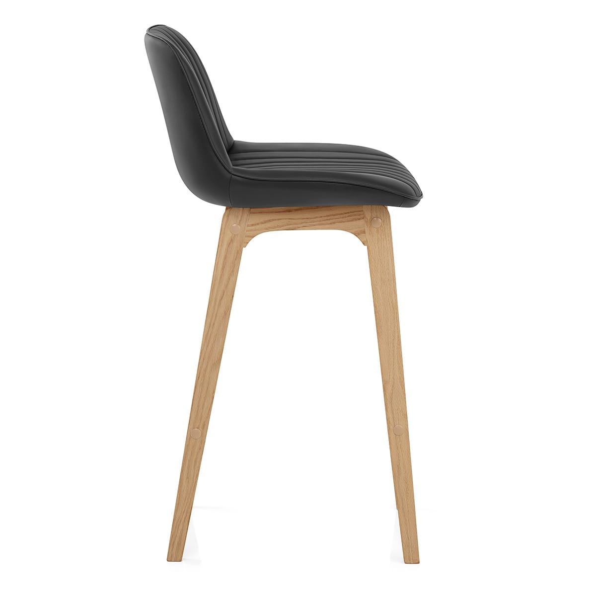 Sgabello Ecopelle - Cove Nero
