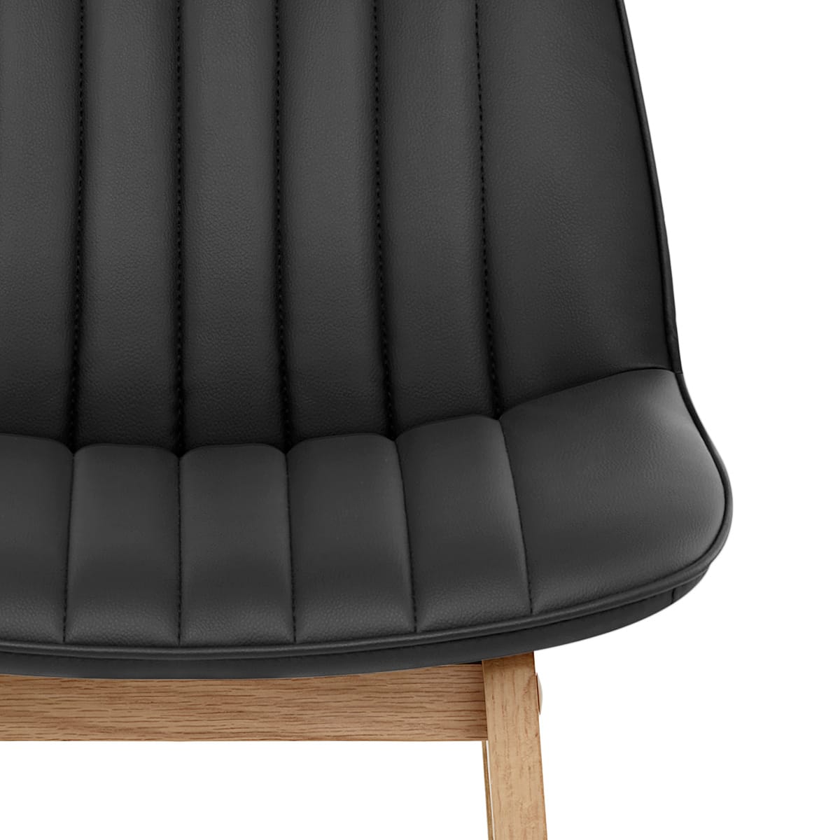 Sgabello Ecopelle - Cove Nero