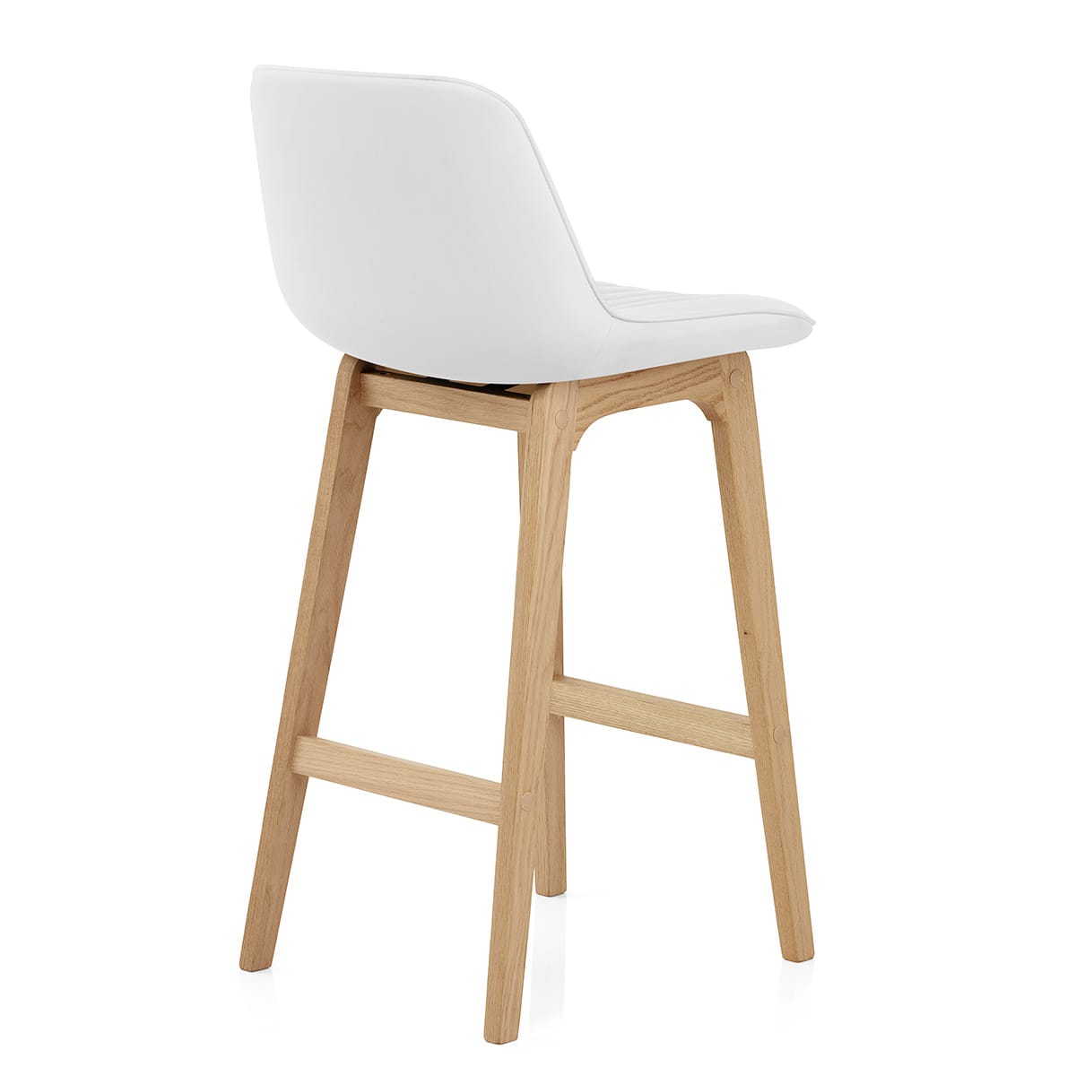 Sgabello Ecopelle - Cove Bianco