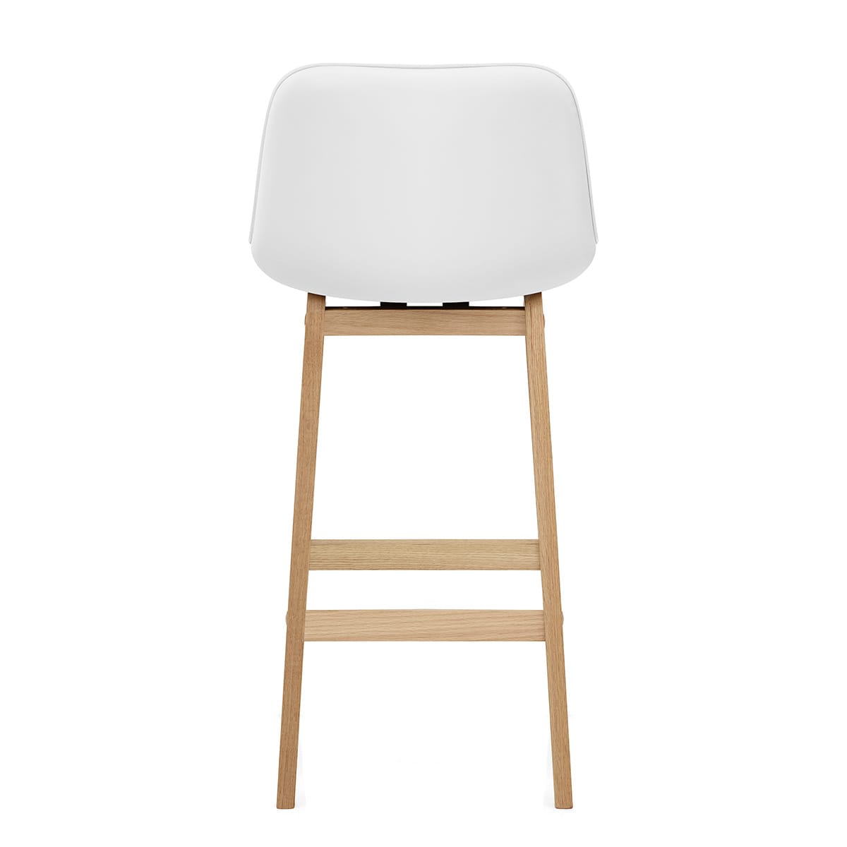 Sgabello Ecopelle - Cove Bianco