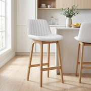 Sgabello Ecopelle - Cove Bianco
