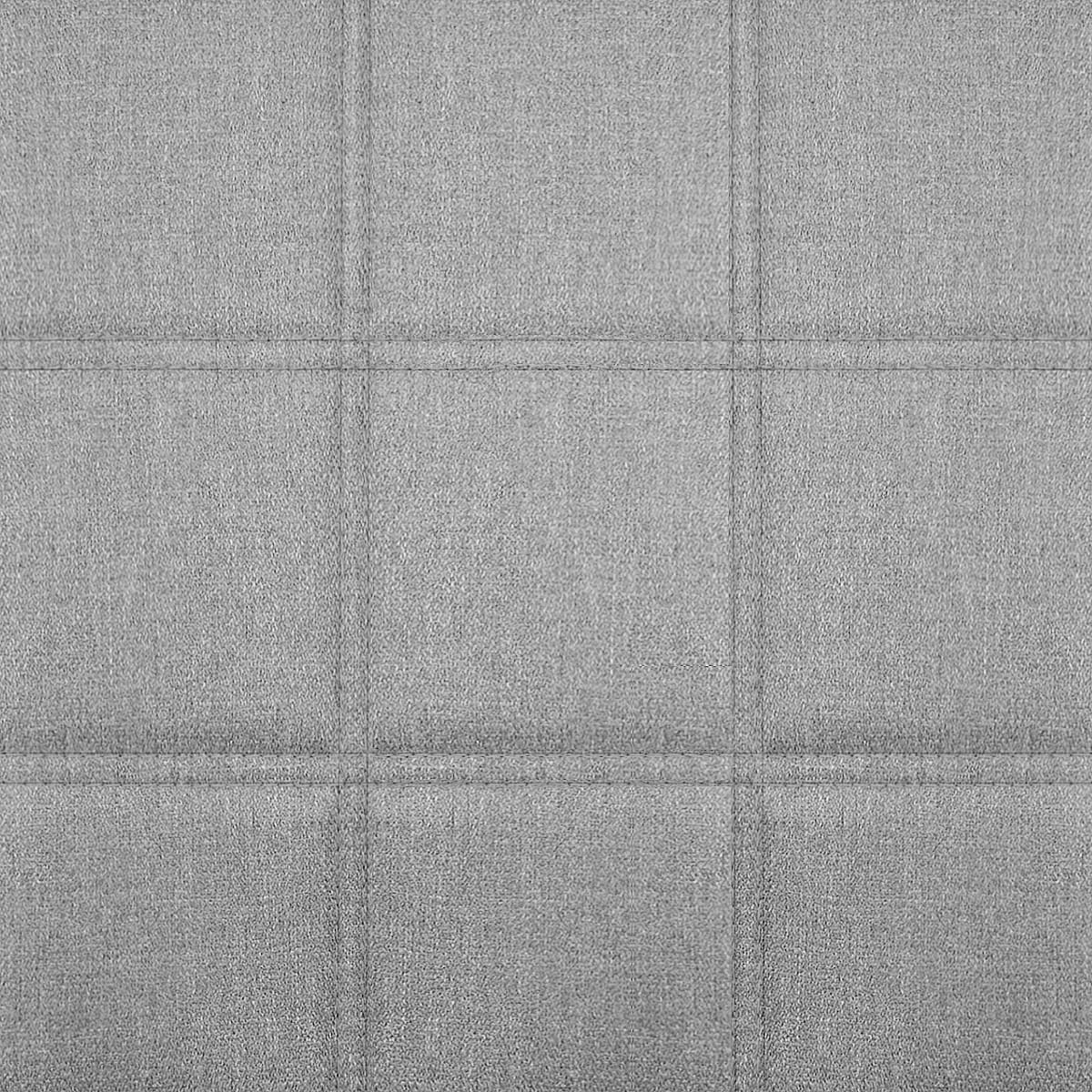 Sgabello Tessuto Cromato - Criss Cross Grigio