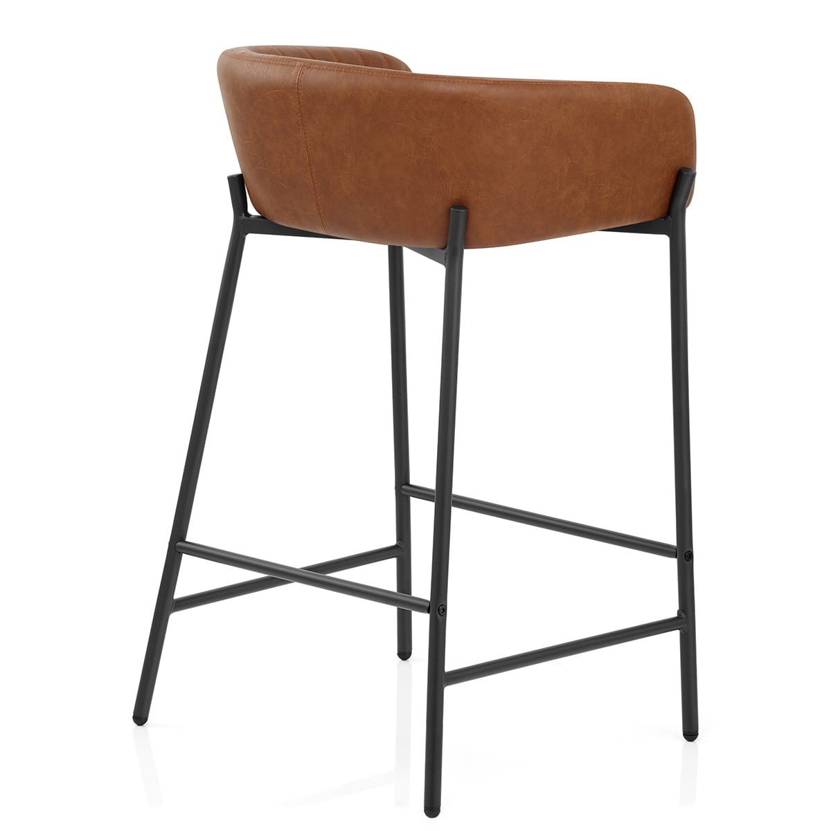 Sgabello Ecopelle - Cub Marrone