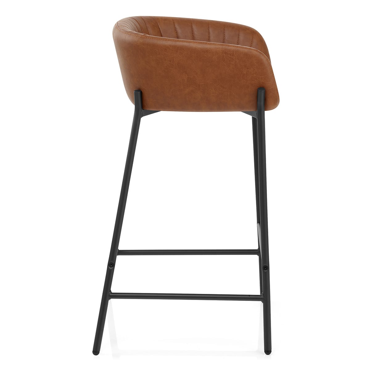 Sgabello Ecopelle - Cub Marrone