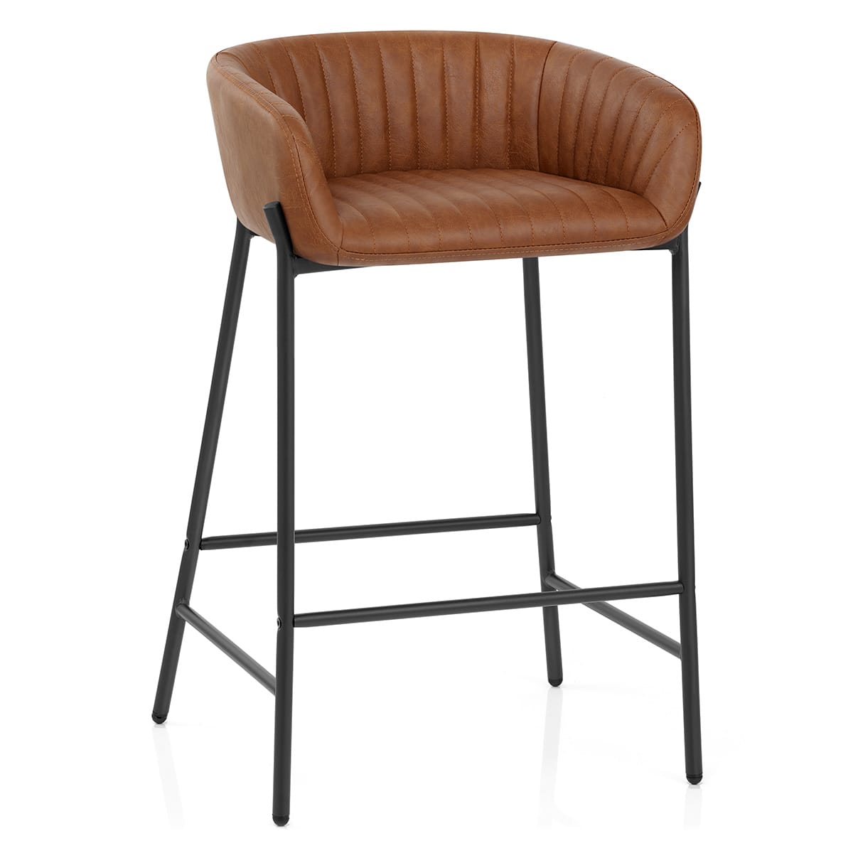 Sgabello Ecopelle - Cub Marrone