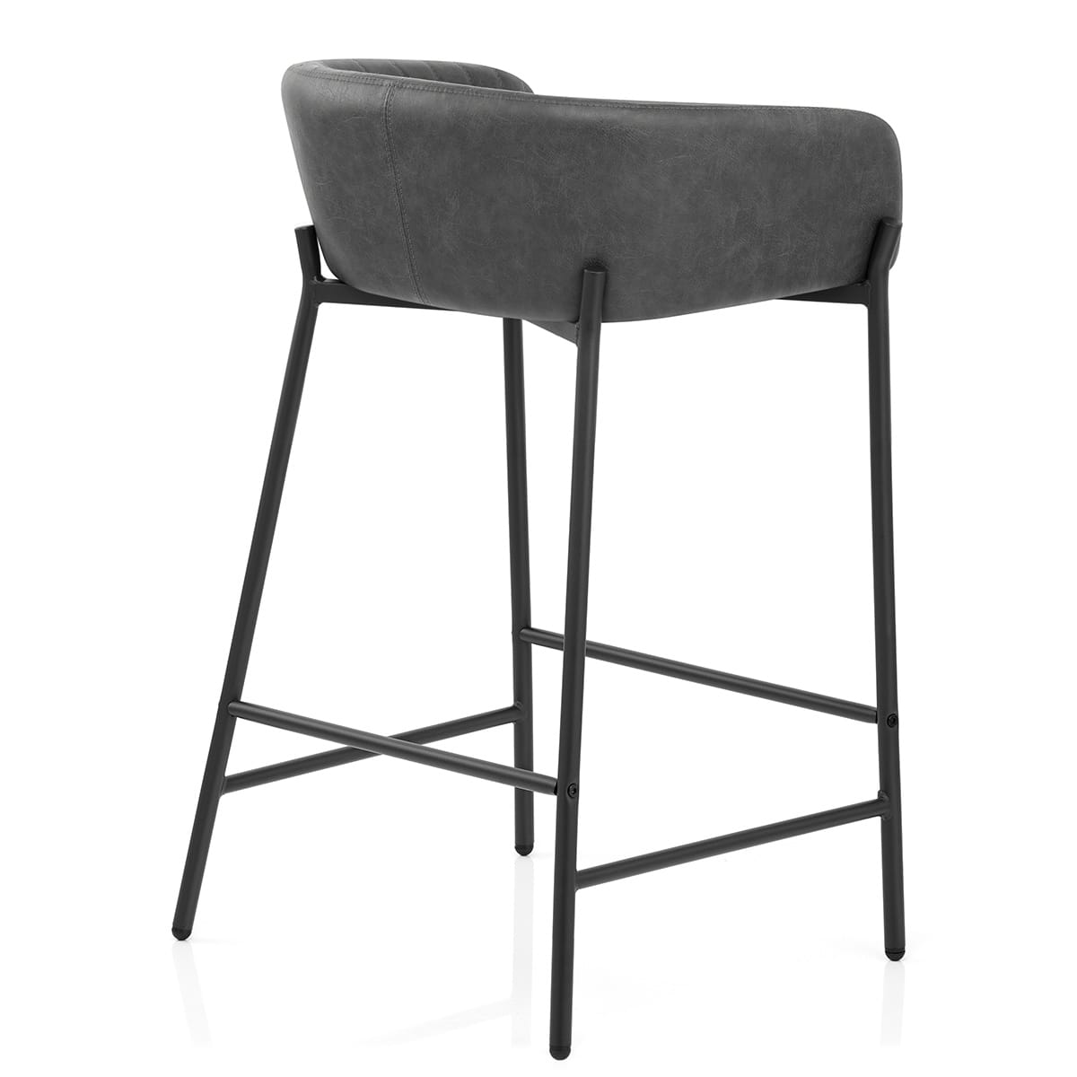 Sgabello Ecopelle - Cub Grigio