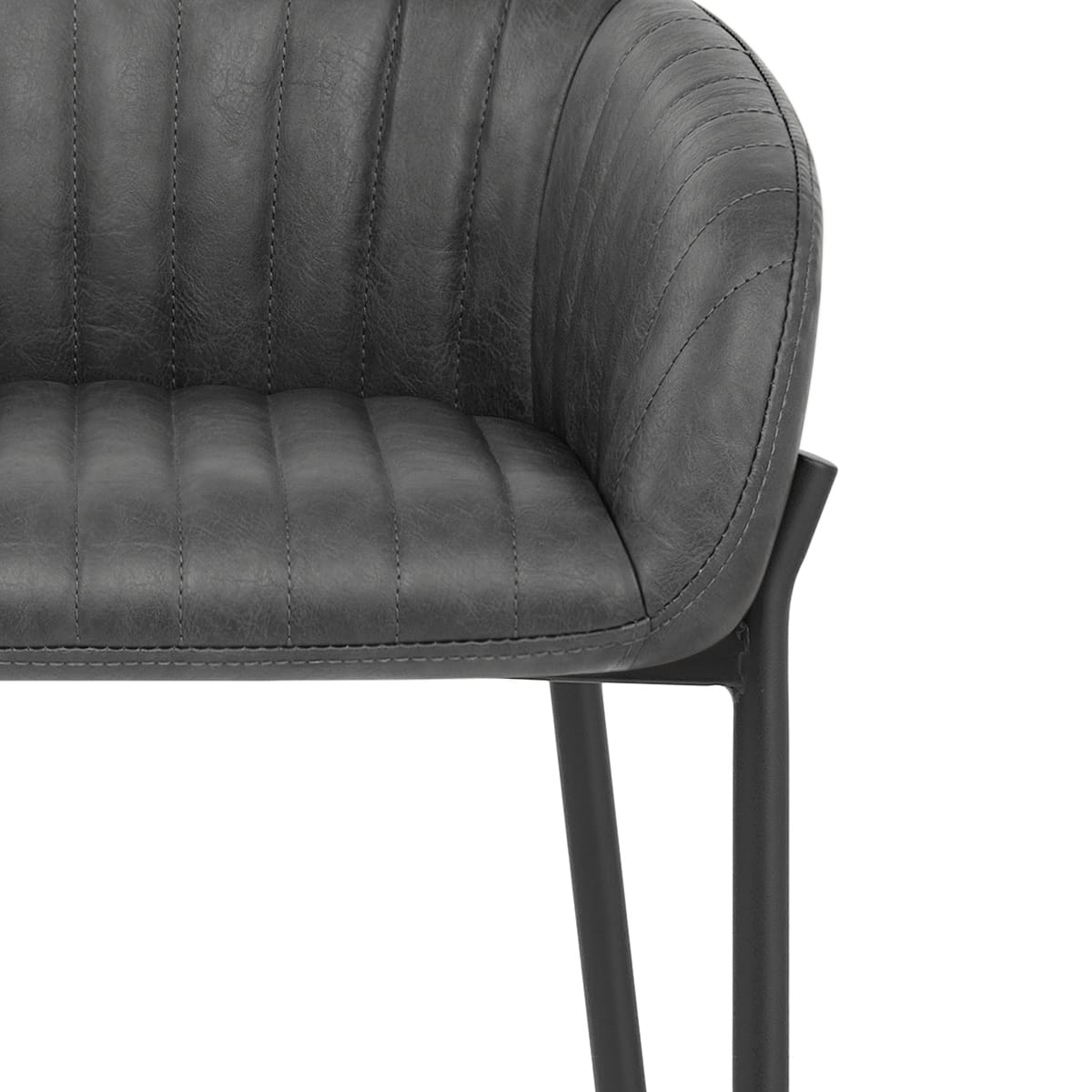 Sgabello Ecopelle - Cub Grigio