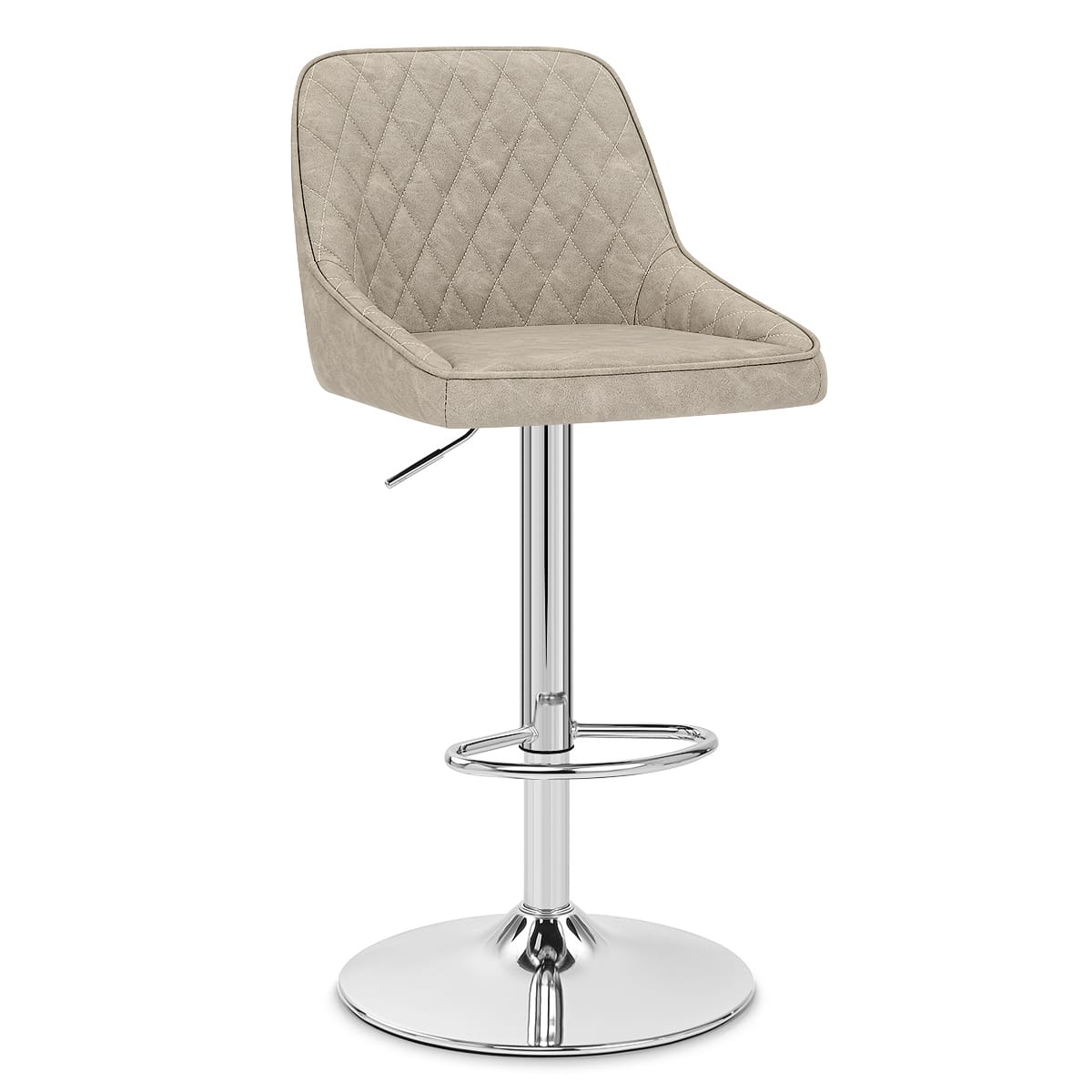 Sgabello Ecopelle - Darwin Crema