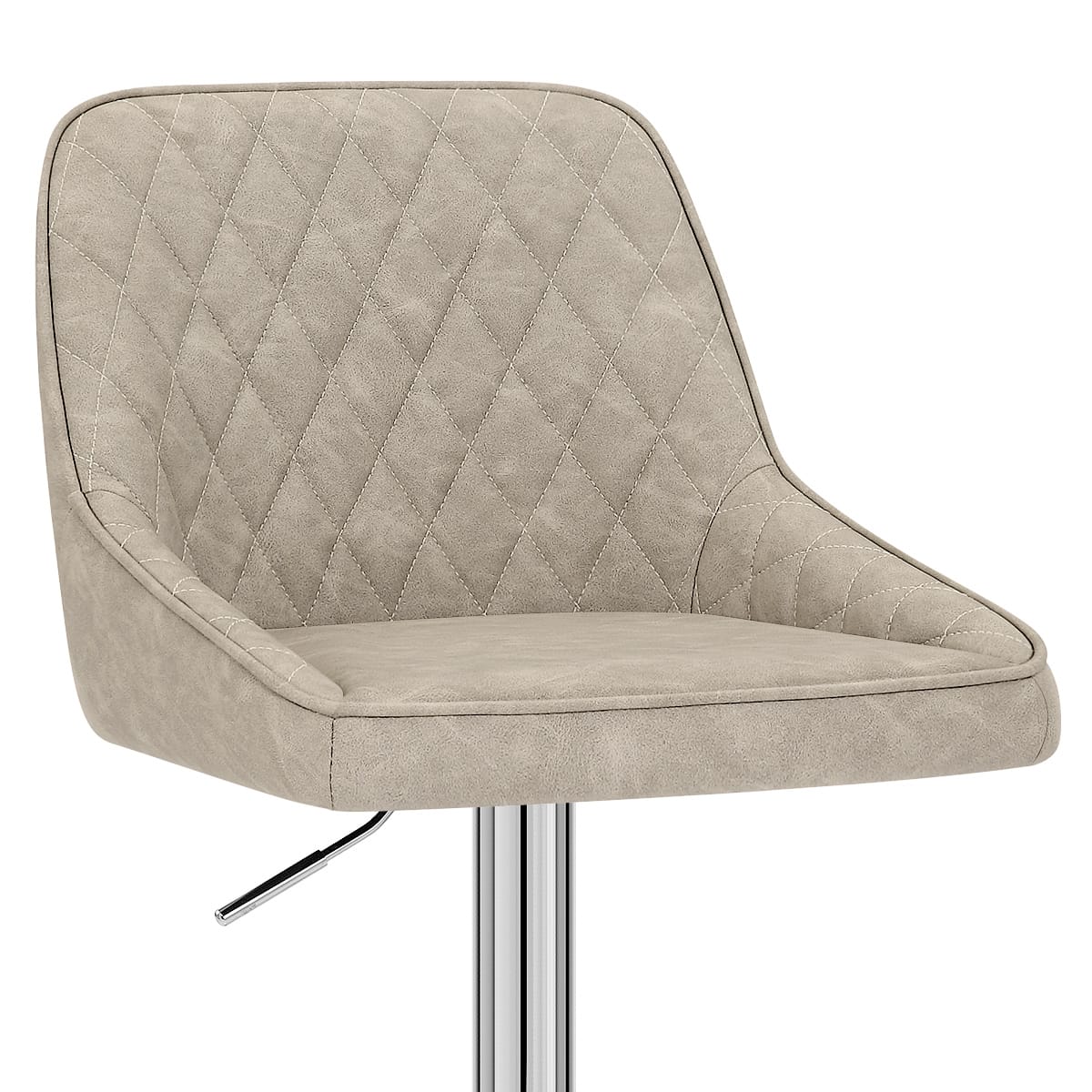 Sgabello Ecopelle - Darwin Crema