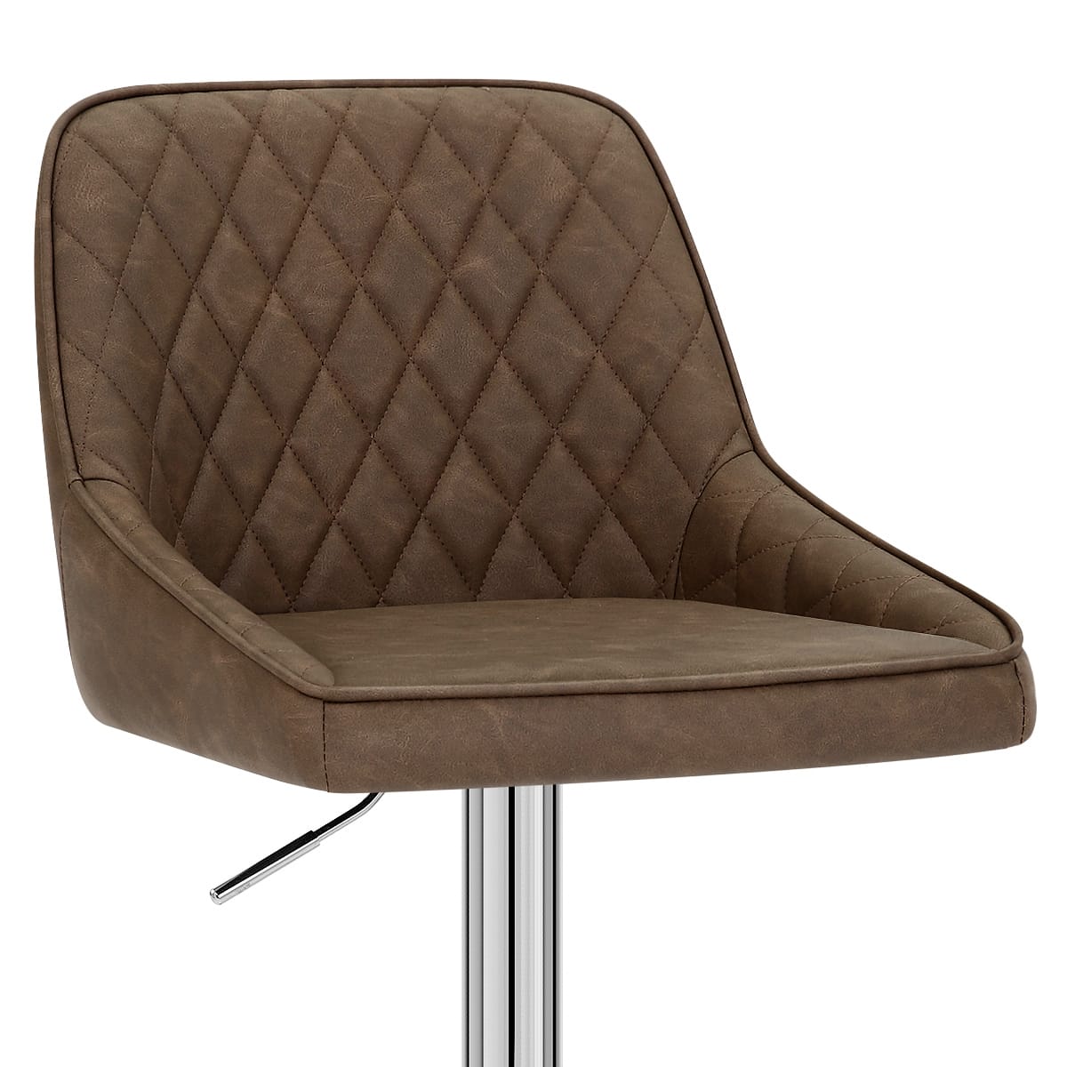 Sgabello Ecopelle - Darwin Marrone