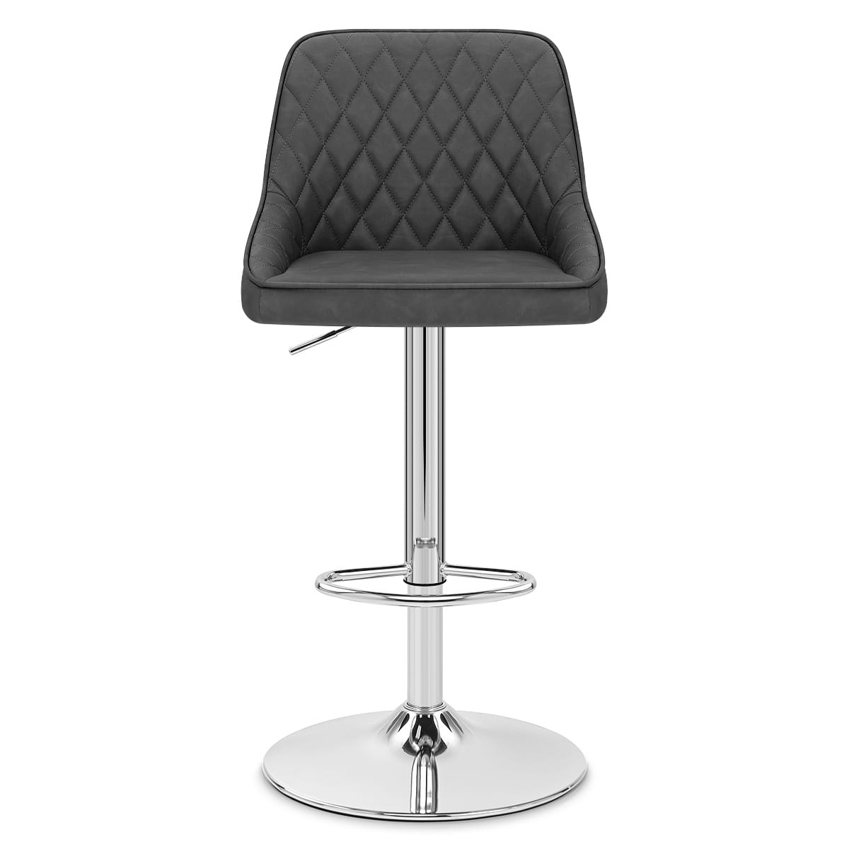 Sgabello Ecopelle - Darwin Grigio scuro