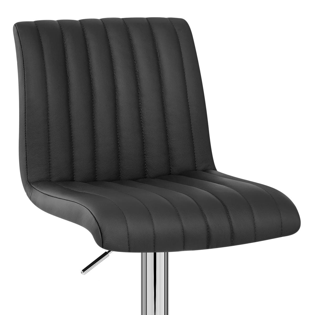 Sgabello Vera Pelle - Debut Nero