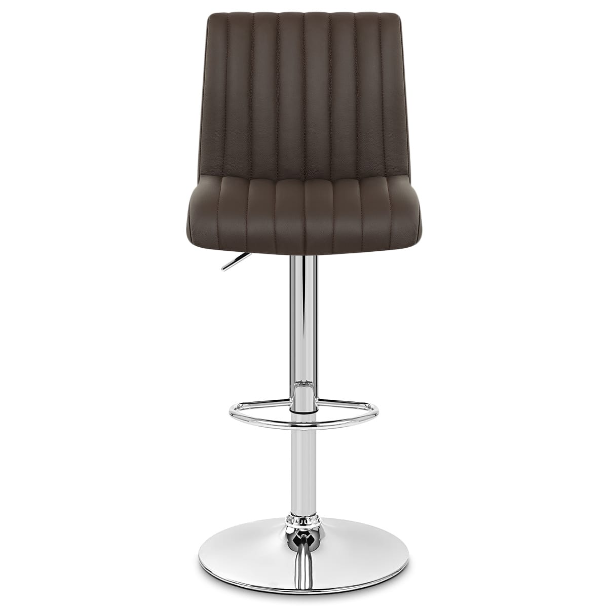 Sgabello Vera Pelle - Debut Marrone