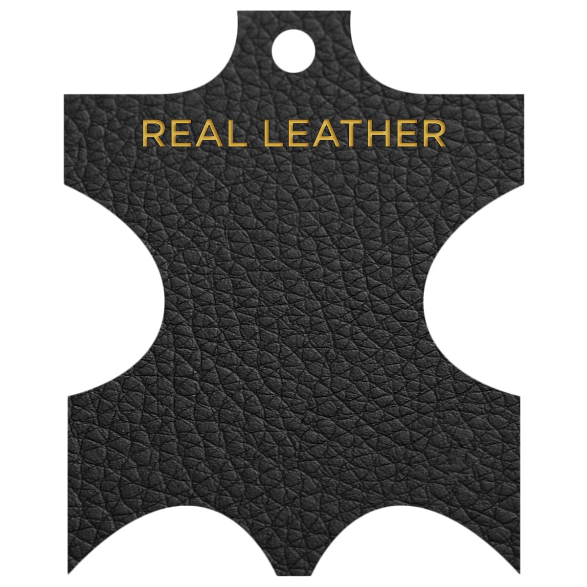Sgabello Pelle Cromo Satinato - Felix Deluxe Nero