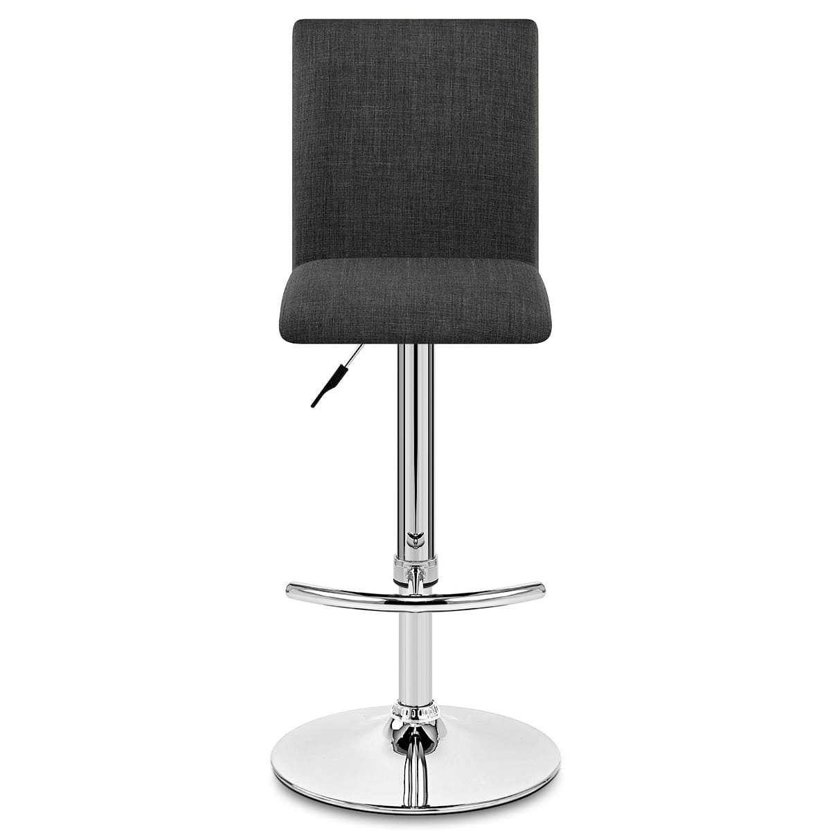 Sgabello in Tessuto - Deluxe High Back Grigio
