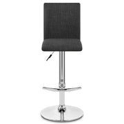 Sgabello in Tessuto - Deluxe High Back Grigio