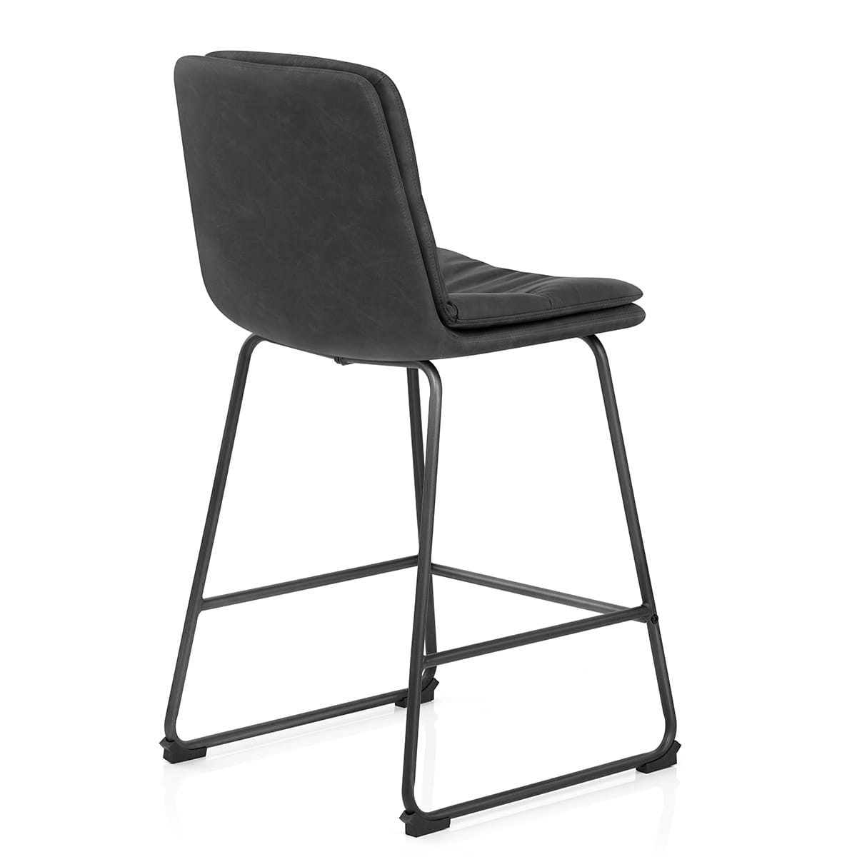 Sgabello Ecopelle - Devine Grigio scuro
