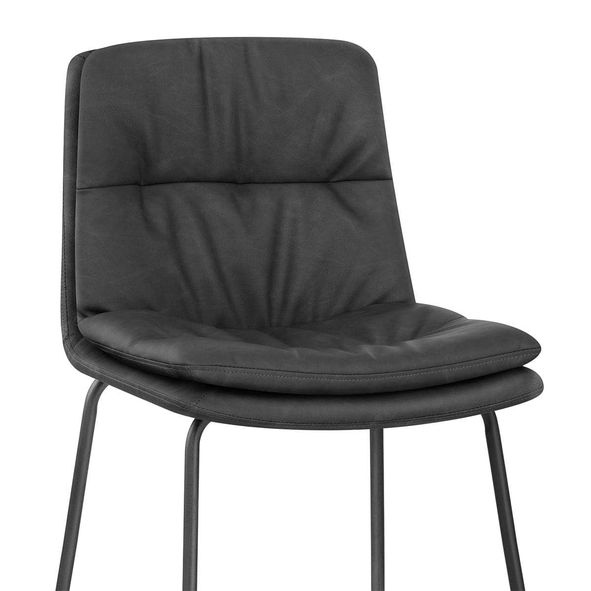 Sgabello Ecopelle - Devine Grigio scuro