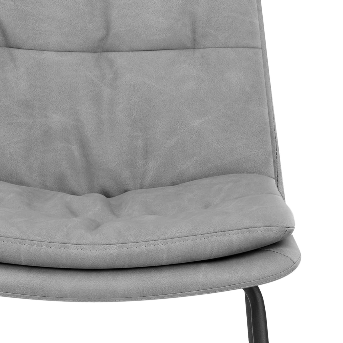 Sgabello Ecopelle - Devine Grigio