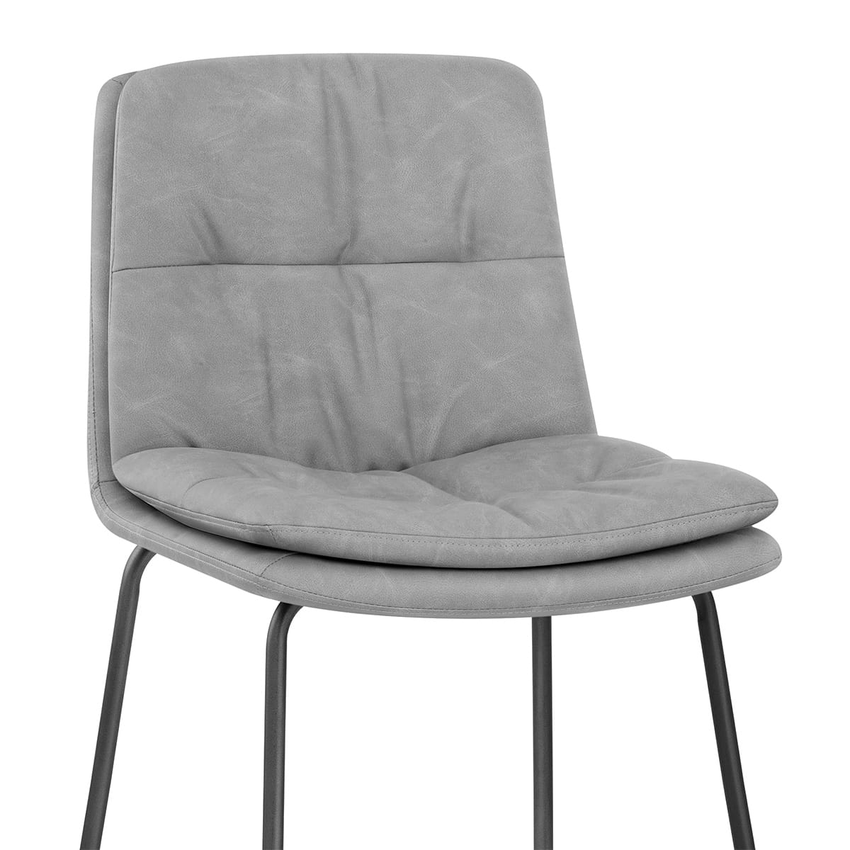 Sgabello Ecopelle - Devine Grigio