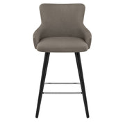 Sgabello Ecopelle - Diablo Grigio