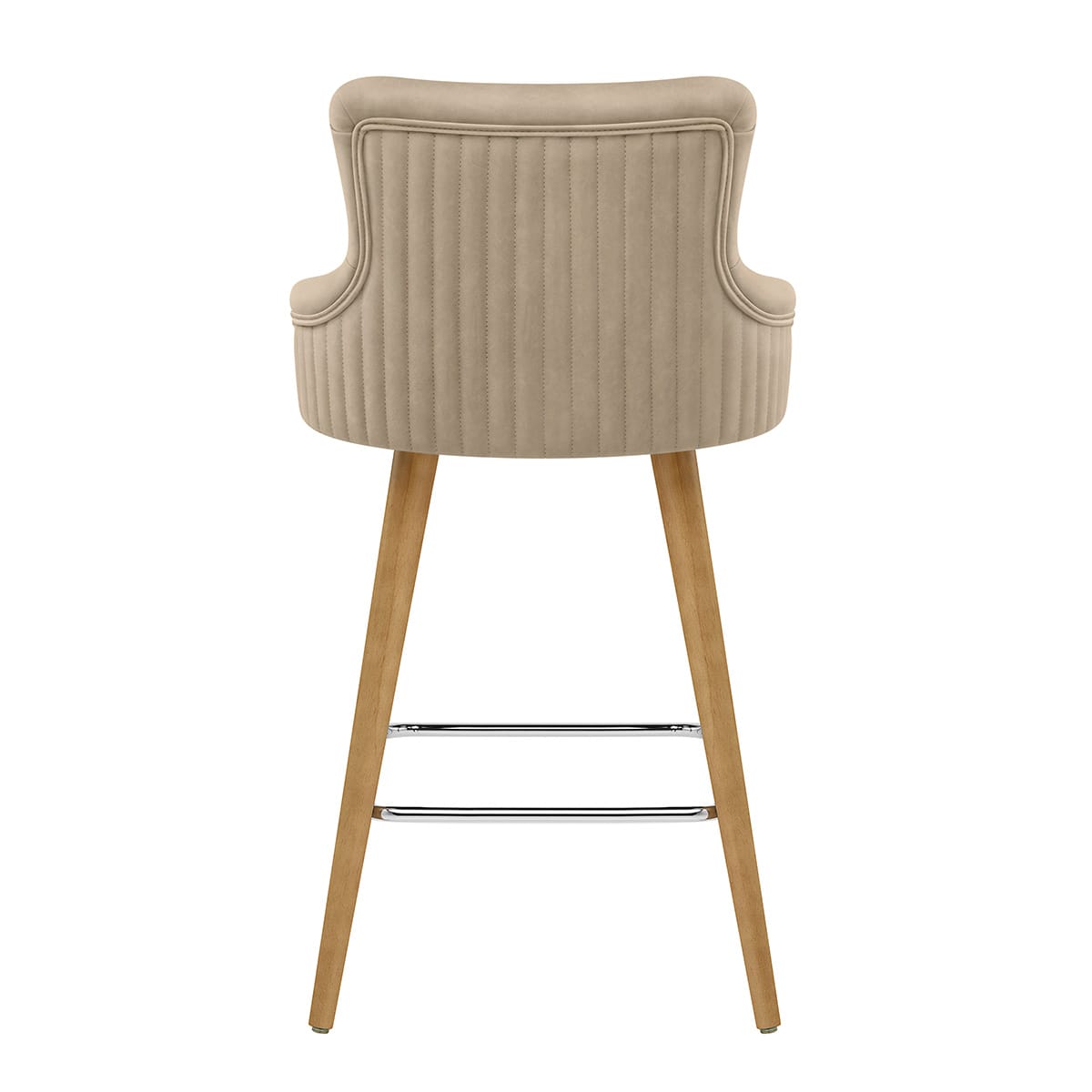 Sgabello Ecopelle - Diablo Legno Talpa