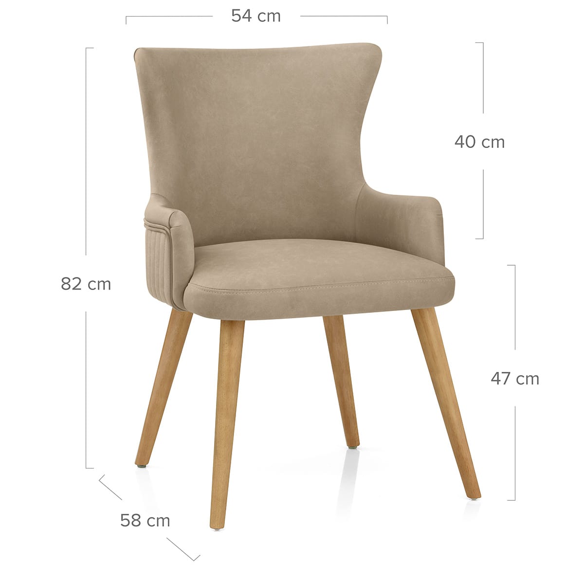 Sedia Ecopelle Legno - Diablo Talpa
