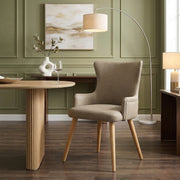 Sedia Ecopelle Legno - Diablo Talpa