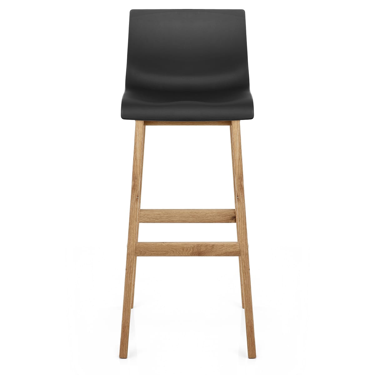 Sgabello Resina Legno - Drift ABS Nero