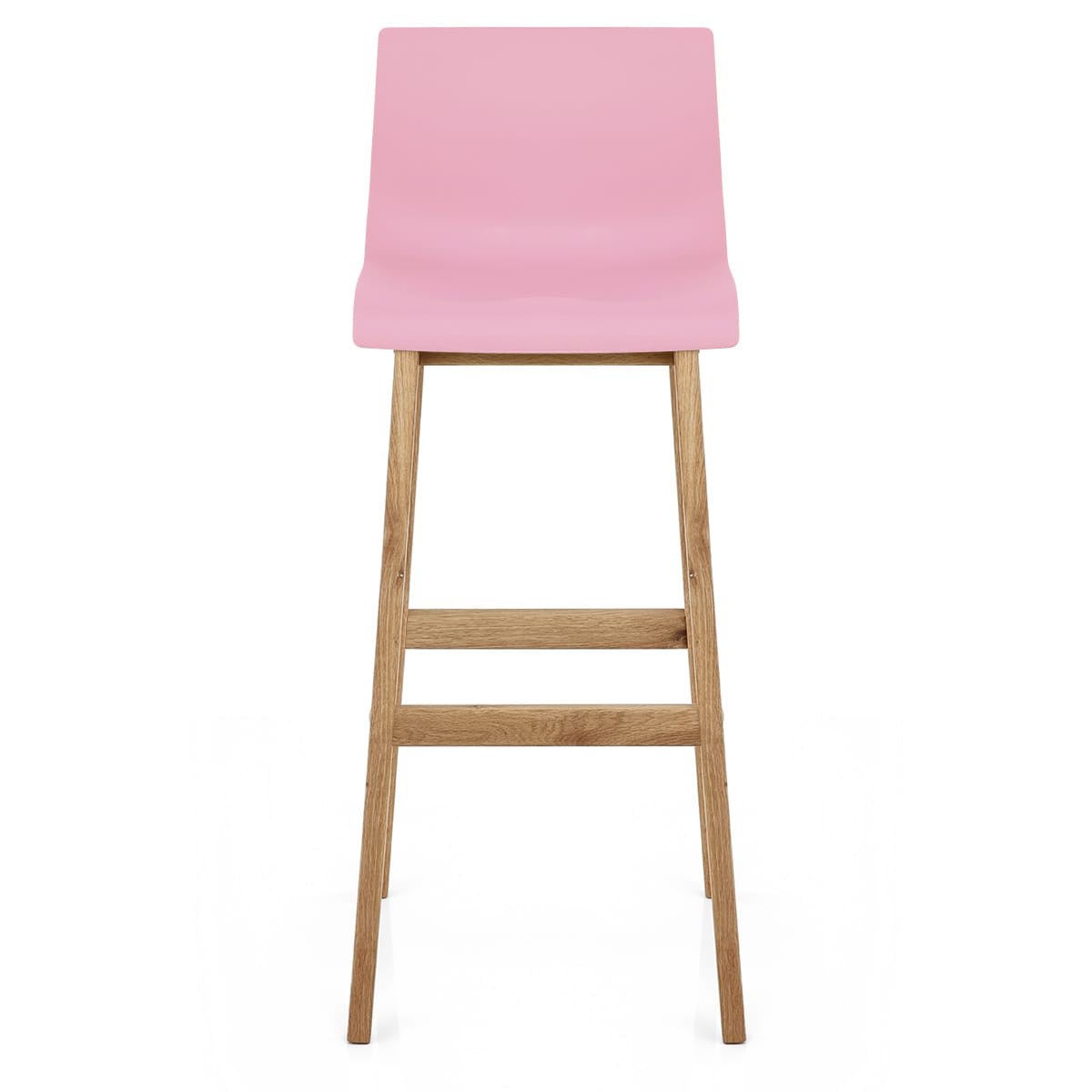 Sgabello Resina Legno - Drift ABS Rosa