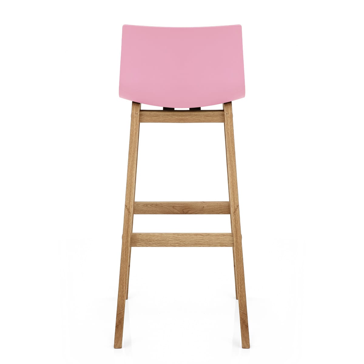 Sgabello Resina Legno - Drift ABS Rosa