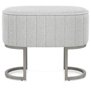 Sgabello Grafite Tessuto - Duet Grigio