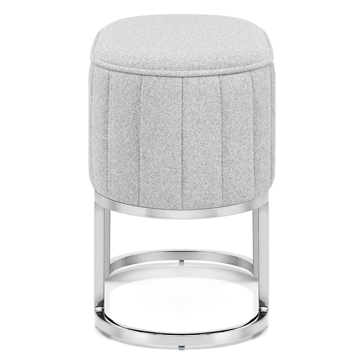 Sgabello Tessuto - Duet Grigio