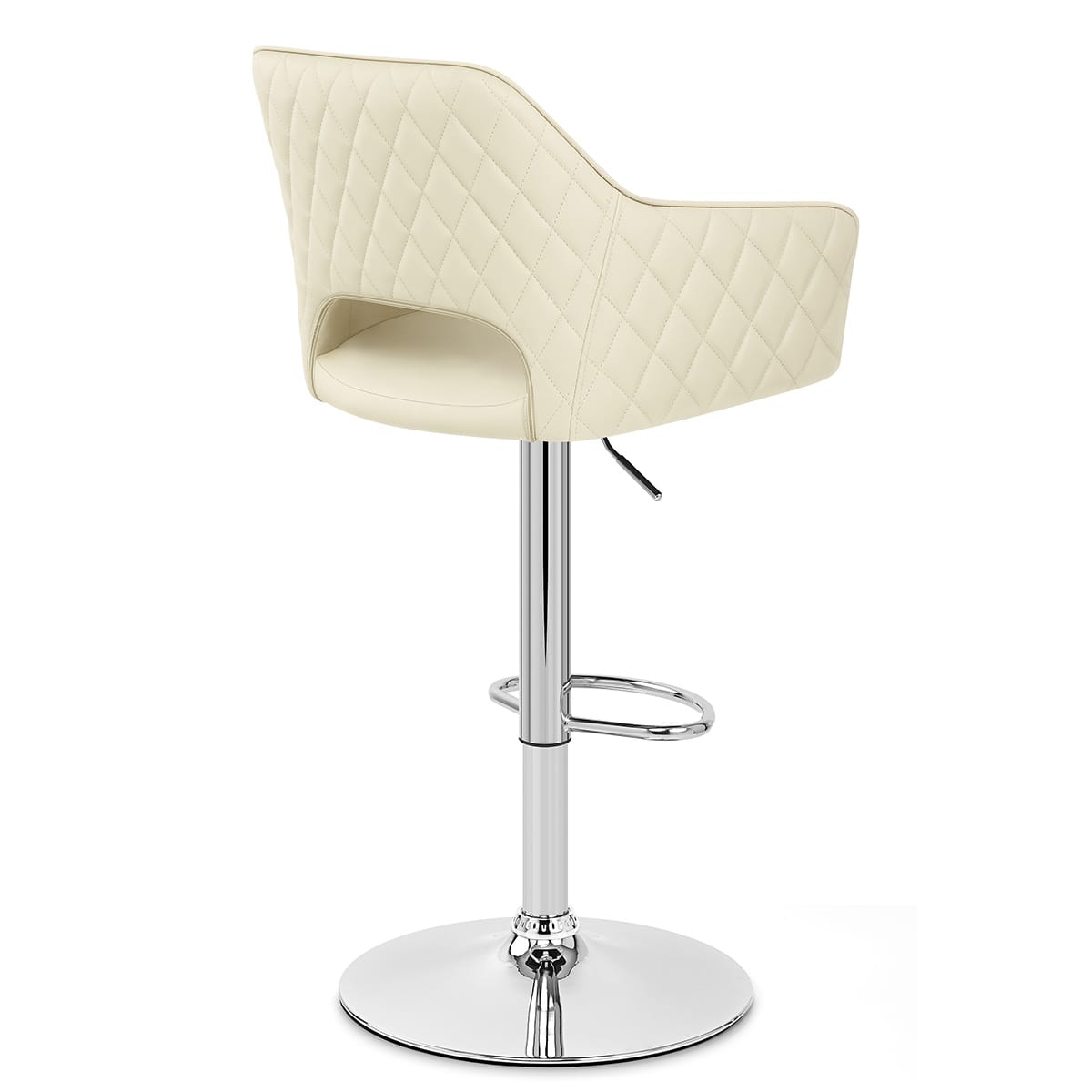 Sgabello Ecopelle - Dune Crema