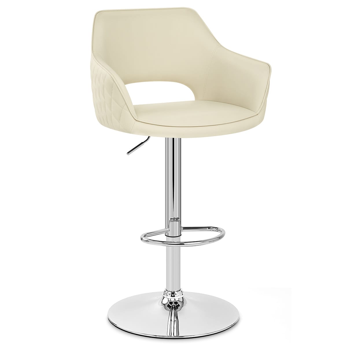 Sgabello Ecopelle - Dune Crema