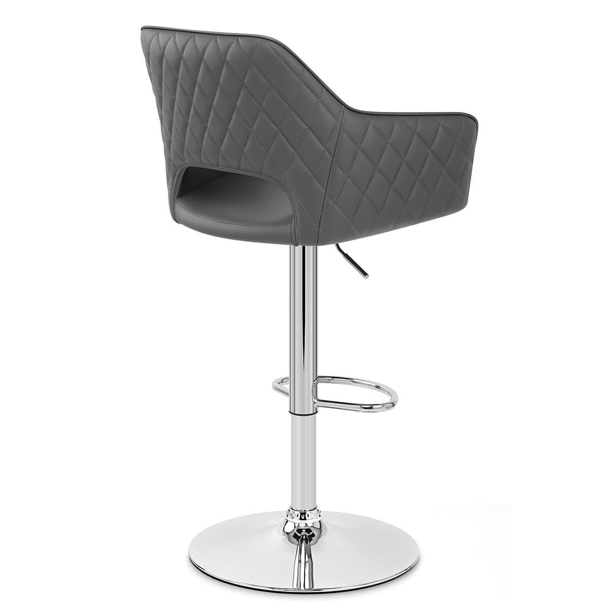 Sgabello Ecopelle - Dune Grigio
