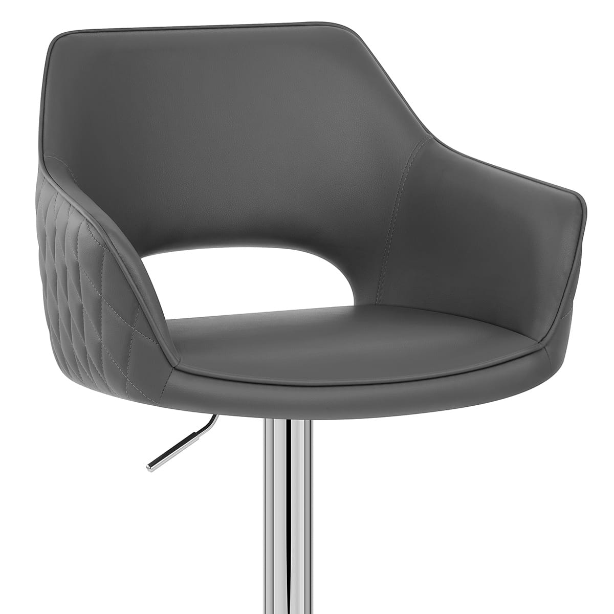 Sgabello Ecopelle - Dune Grigio