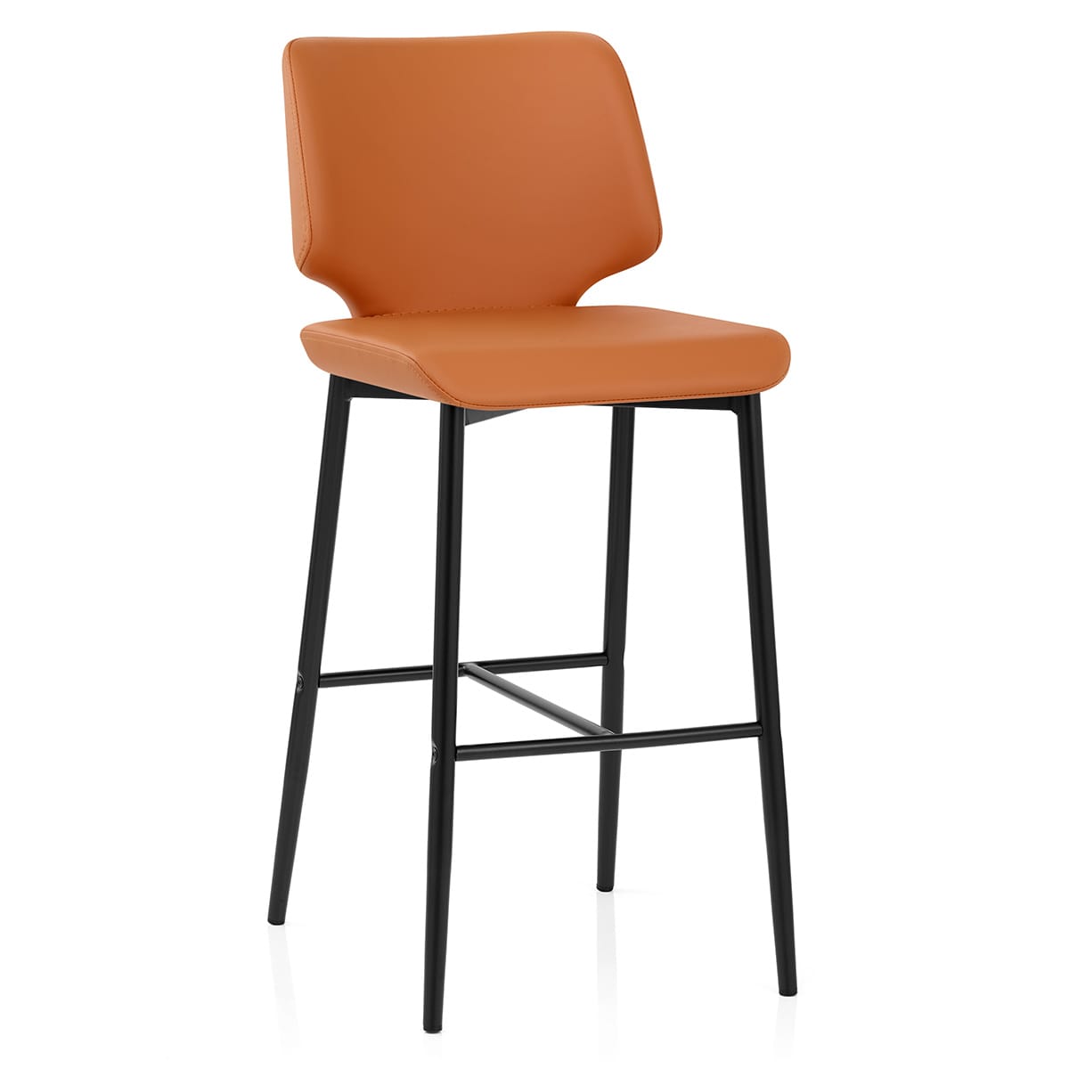 Sgabello Ecopelle - Elan Arancione