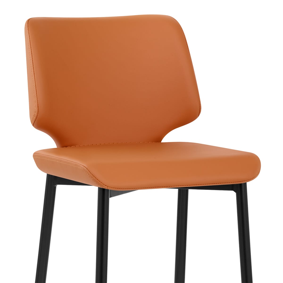 Sgabello Ecopelle - Elan Arancione
