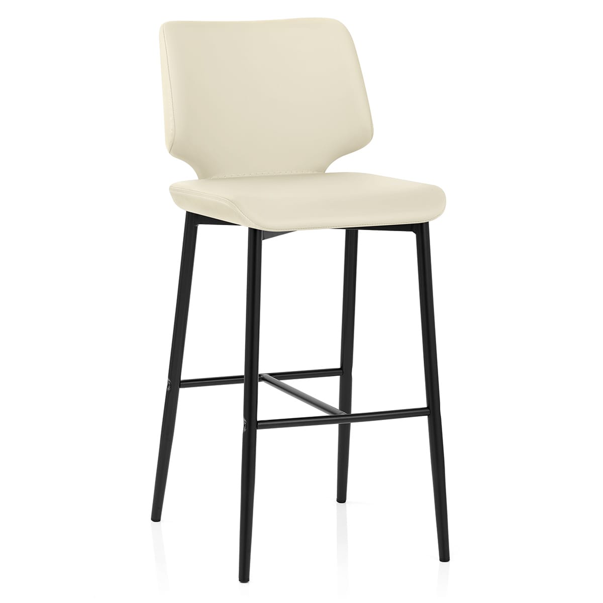 Sgabello Ecopelle - Elan Crema