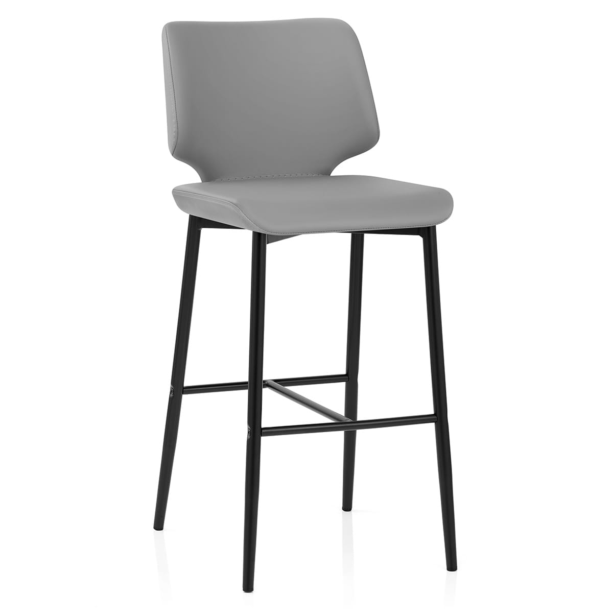 Sgabello Ecopelle - Elan Grigio