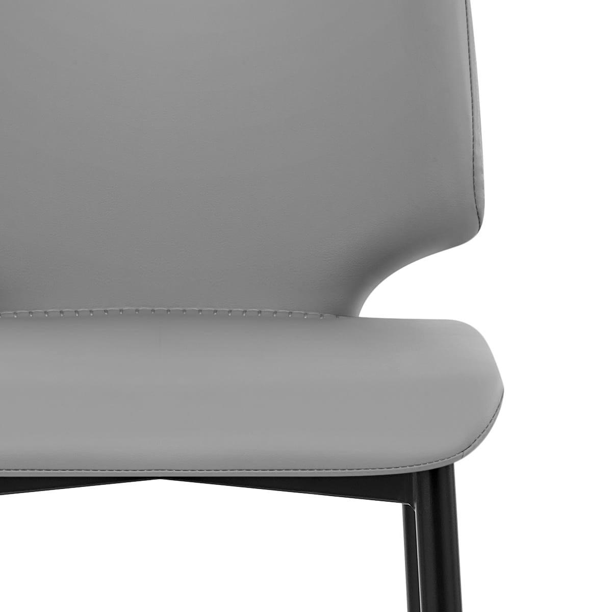Sgabello Ecopelle - Elan Grigio