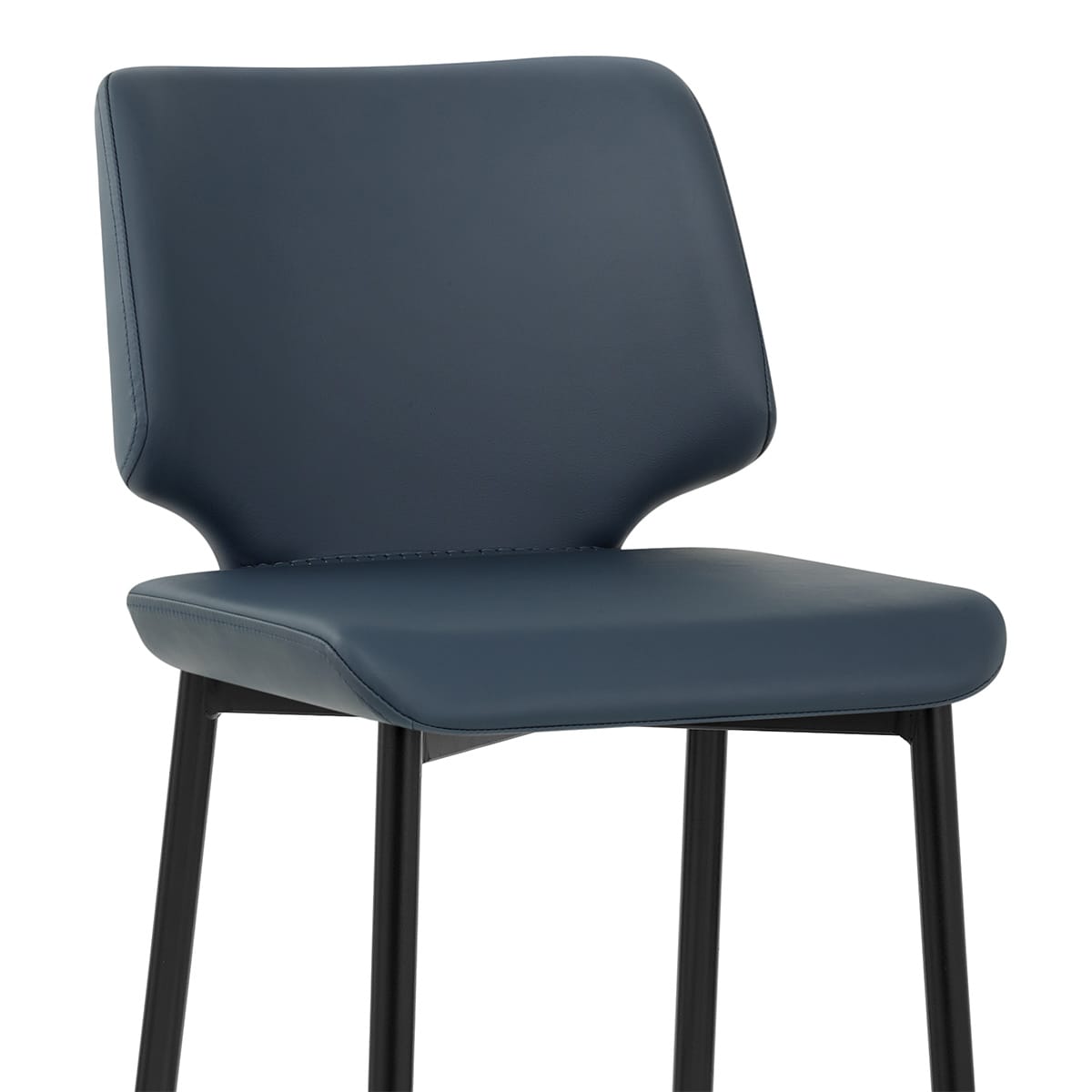 Sgabello Ecopelle - Elan Blu