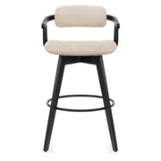 Sgabello Tessuto - Electra Crema