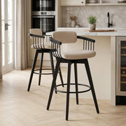 Sgabello Tessuto - Electra Crema
